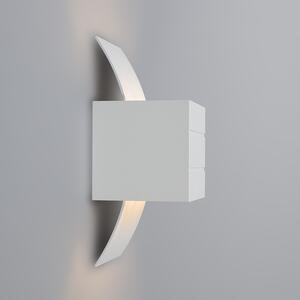 Zestaw 2 x Nowoczesny Kinkiet / Lampa scienna biały - Amy Oswietlenie wewnetrzne
