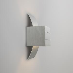 Zestaw 2 x Nowoczesny Kinkiet / Lampa scienna aluminium - Amy Oswietlenie wewnetrzne