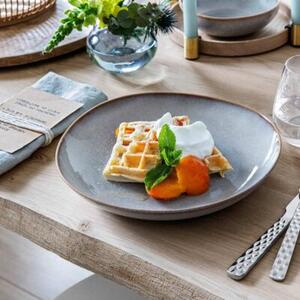 Miska płaska Lave beige (beżowy) Like Villeroy & Boch