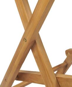 Zestaw drewnianych krzeseł ogrodowych - Connie