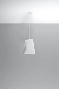Biały minimalistyczny pojedynczy żyrandol - EX704-Blux