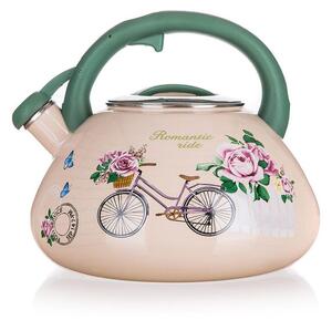 Czajnik emaliowany z gwizdkiem ROMANTIC RIDE 3 l