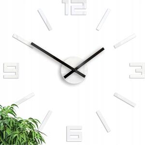 Zegar Ścienny Akrylowy Mechanizm Kwarcowy Arabic White Okrągły