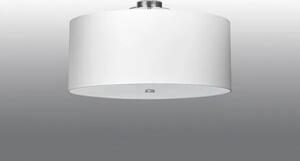 Biały minimalistyczny plafon LED 70 cm - EX677-Otti