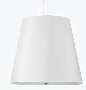 Biały minimalistyczny żyrandol z abażurem - EX669-Genevo