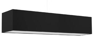 Czarny prostokątny żyrandol nad stół - EX707-Santex