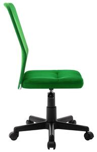 Zielone krzesło obrotowe z siatką
