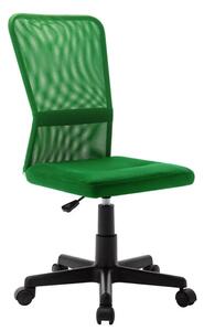 Zielone krzesło obrotowe z siatką