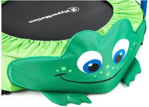 Żabka - mini trampolina dla dzieci - z rączką - 91cm - do domu i ogrodu