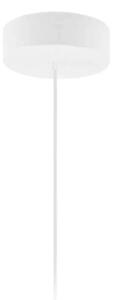 Nowoczesna lampa wisząca zwis na białym stelażu - EX826-Denvis - 5 kolorów