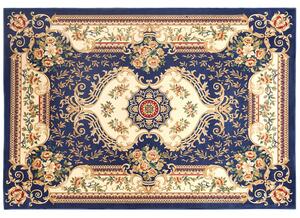 Orientalny dywan ze wzorem kolorowy 160 x 230 cm chodnik niskie runo Gaziantep Beliani