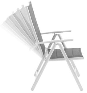 Zestaw mebli ogrodowych HOME & GARDEN Ibiza 592950 Szaro-czarny