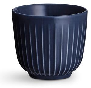 Ciemnoniebieski porcelanowy kubek Kähler Design Hammershoi, 200 ml