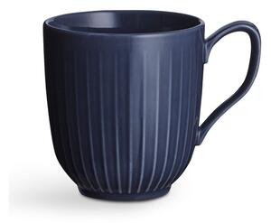 Ciemnoniebieski porcelanowy kubek Kähler Design Hammershoi, 330 ml