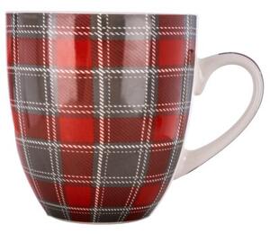 Kubek porcelanowy kratka XXL 1 l