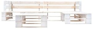 Zestaw Mebli Ogrodowych Komplet Wypoczynkowy z Palet 4-Częściowy Drewno Na Taras Balkon Ogród
