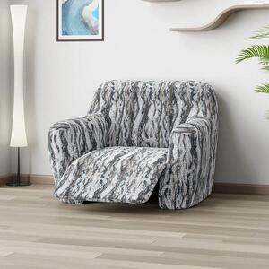 Bi-elastyczne pokrowce OCEANO NOWE szaroniebieskie fotel relaks (sz. 70 - 90 cm)
