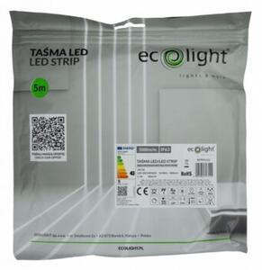 Taśma LED 300 10.8W/m 4000K 500lm/m 24V IP63 5m ściemnialna wodoodporna Ecolight