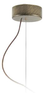 Żyrandol w stylu eko z abażurem 50 cm - EX851-Hajfes - wybór kolorów