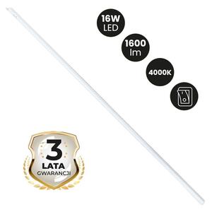 Lampka podszafkowa biała listwa 120 cm włącznik neutralna barwa LED 16W VITO Eko-Light