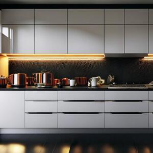 Lampka podszafkowa biała listwa 120 cm włącznik neutralna barwa LED 16W VITO Eko-Light