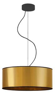Złoty żyrandol z regulacją wysokości 40 cm - EX854-Hajfun