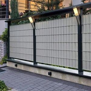Taśma ogrodzeniowa osłona płot panel uv 450g 19cmx35m klipsy zielona