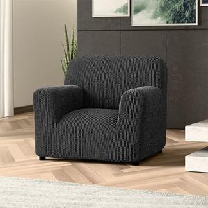 Bi-elastyczne pokrowce COSTINA antracyt fotel (sz. 60 - 110 cm)