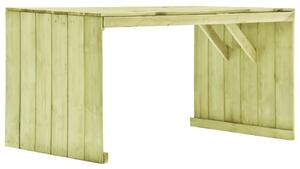 Stół ogrodowy, 150x87x80 cm, impregnowana sosna