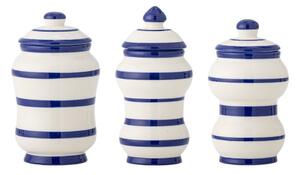 Ceramiczne pojemniki na żywność 3 szt. Maynard – Bloomingville