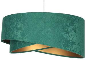 Zielono-złota lampa wisząca glamour - EX972-Rublo