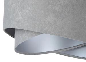 Szaro-srebrna lampa wisząca asymetryczna - EX974-Tamo