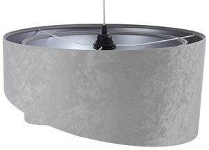 Szaro-srebrna lampa wisząca asymetryczna - EX974-Tamo