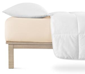 Napinane prześcieradło Jersey z elastanem kawowe 90 x 200 cm