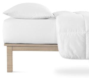 Napinane prześcieradło Jersey z elastanem białe 90 x 200 cm
