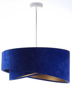 Niebiesko-złota lampa wisząca glamour - EX989-Tersa