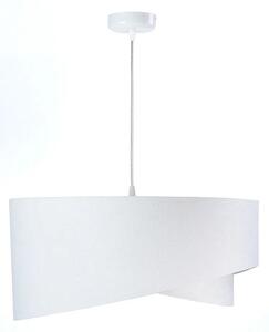 Biało-pomarańczowa skandynawska lampa wisząca - EX990-Rezi