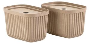 Koszyki zestaw 2 szt. 23x16x20.5 cm Pulp – Zone