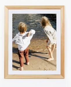 Ramka na zdjęcia 28x35 cm z drewna surowego sosnowa ramka DIY FRAMAI®