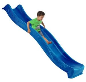 Ślizg zjeżdżalnia wodna ok. 220 cm do platformy 120 cm Niebieski