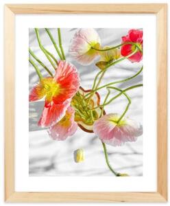 Ramka na zdjęcia 28x35 cm z drewna surowego sosnowa ramka DIY FRAMAI®