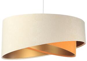 Beżowo-złota elegancka lampa wisząca - EX999-Serita