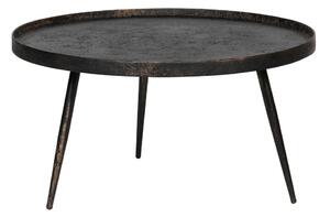 Czarny stolik BePureHome Bounds, ø 76 cm