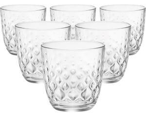 Bormioli Rocco 6-częściowy komplet szklanek Glit, 300 ml, 300 ml