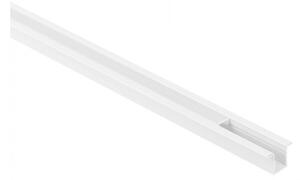 Profil do taśm LED PW-01 natynkowy biały + klosz mleczny 1m Ecolight