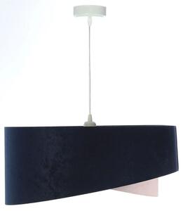 Granatowo-różowa lampa wisząca glamour - EXX11-Gelva