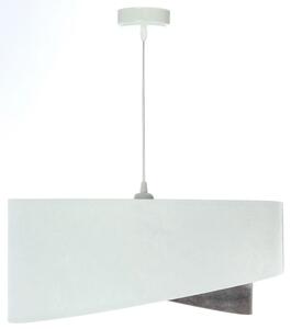 Minimalistyczna lampa wisząca welurowa - EXX12-Atoki