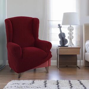 Super streczowe pokrowce NIAGARA bordo fotel uszak (sz. 70 - 95 cm)