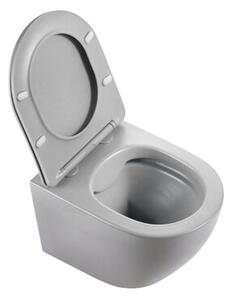 Miska WC HYDROSAN MIZU-MTGR-RIM-03 Owalny Szary mat