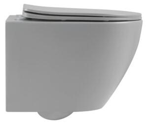 Miska WC HYDROSAN MIZU-MTGR-RIM-03 Owalny Szary mat